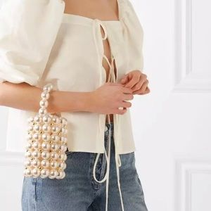 Pearl Mini Bucket bag 💐